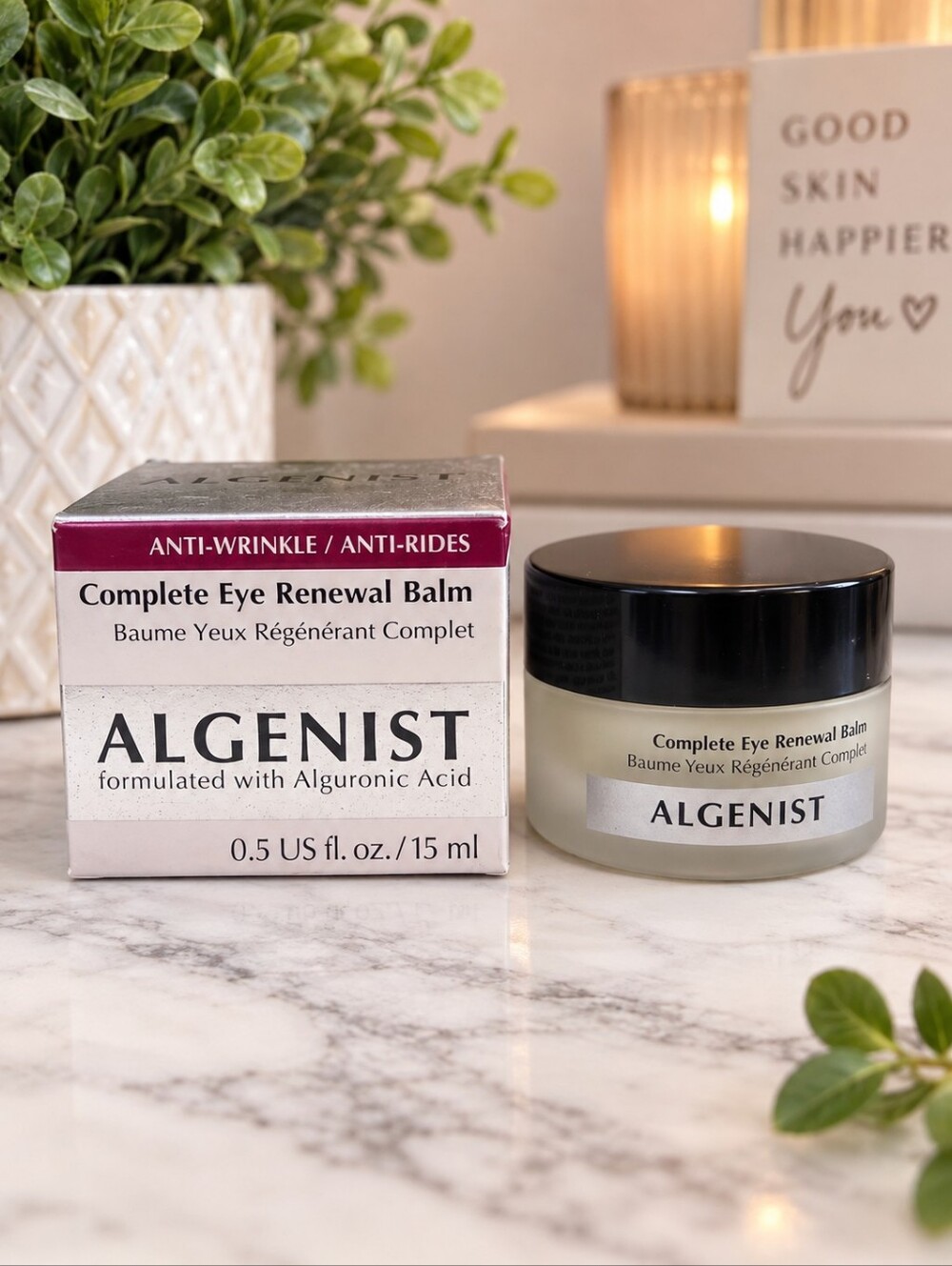 Algenist Complete Eye Renewal Balm 0.5 oz 15 mL Anti-Wrinkle Eye Cream